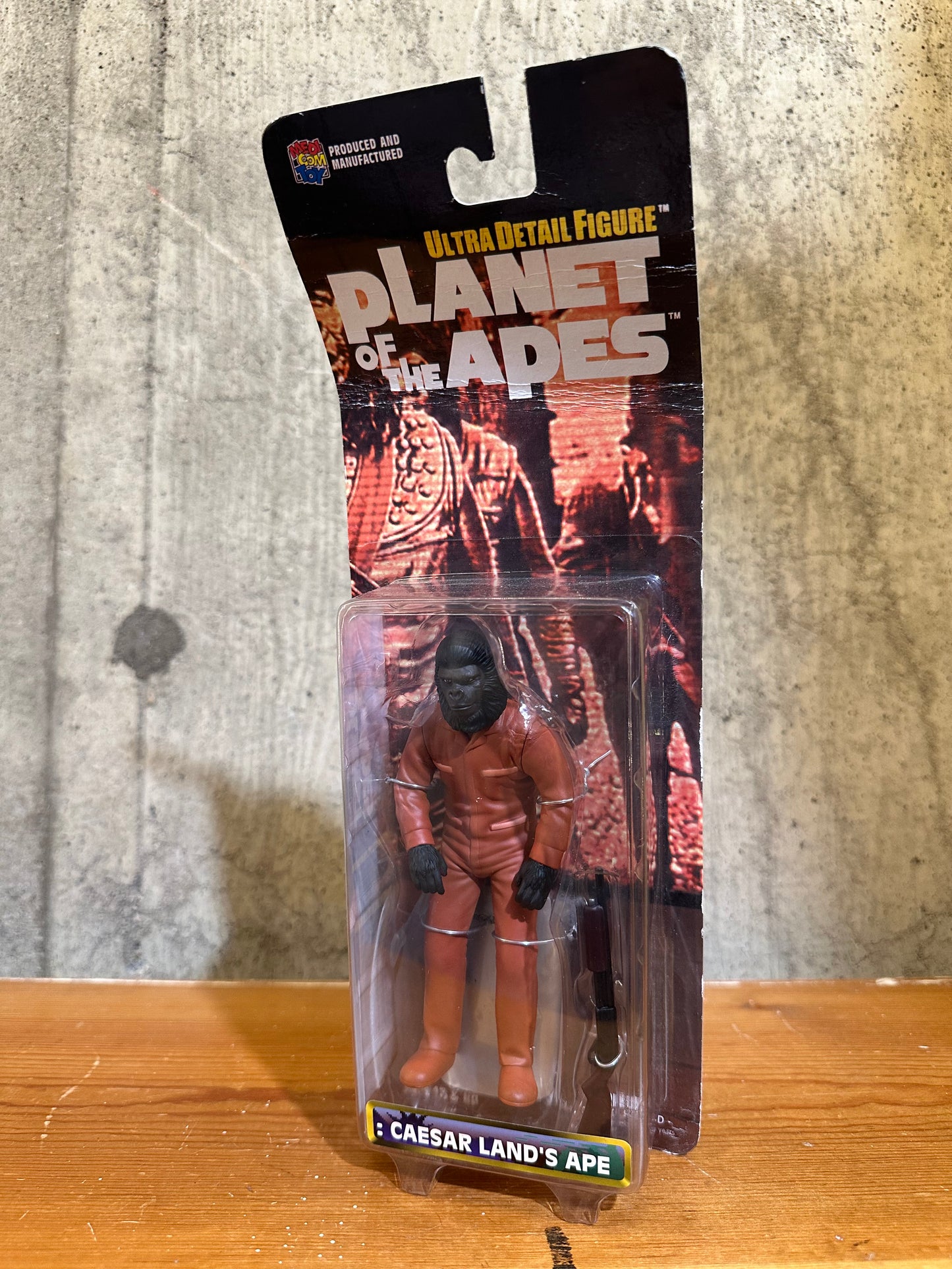 Medicom Planet of the Apes Caesar Land's Ape Action Figure NEW SEALED