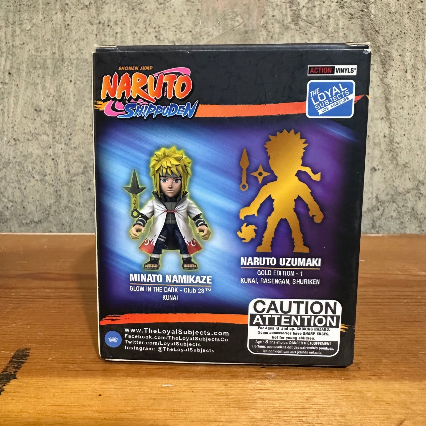 MINATO THE LOYAL SUBJECTS NARVTO SHIPPUDEN NAMIKAZE ARTICULATED ACTION VINYL