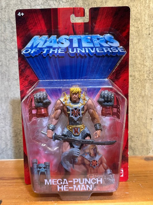 Mega Punch He-Man MOTU 200X Sealed MoC Action Figure Toy