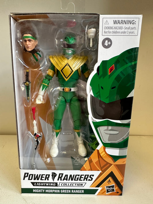 MMPR Lightning Collection Green Ranger Power Rangers Sealed Action Figure