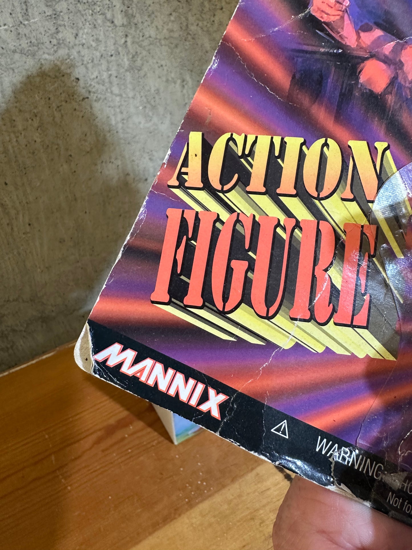 IWC Mannix KO Wrestling Action Figure Toy Mostly Sealed WWE WWF