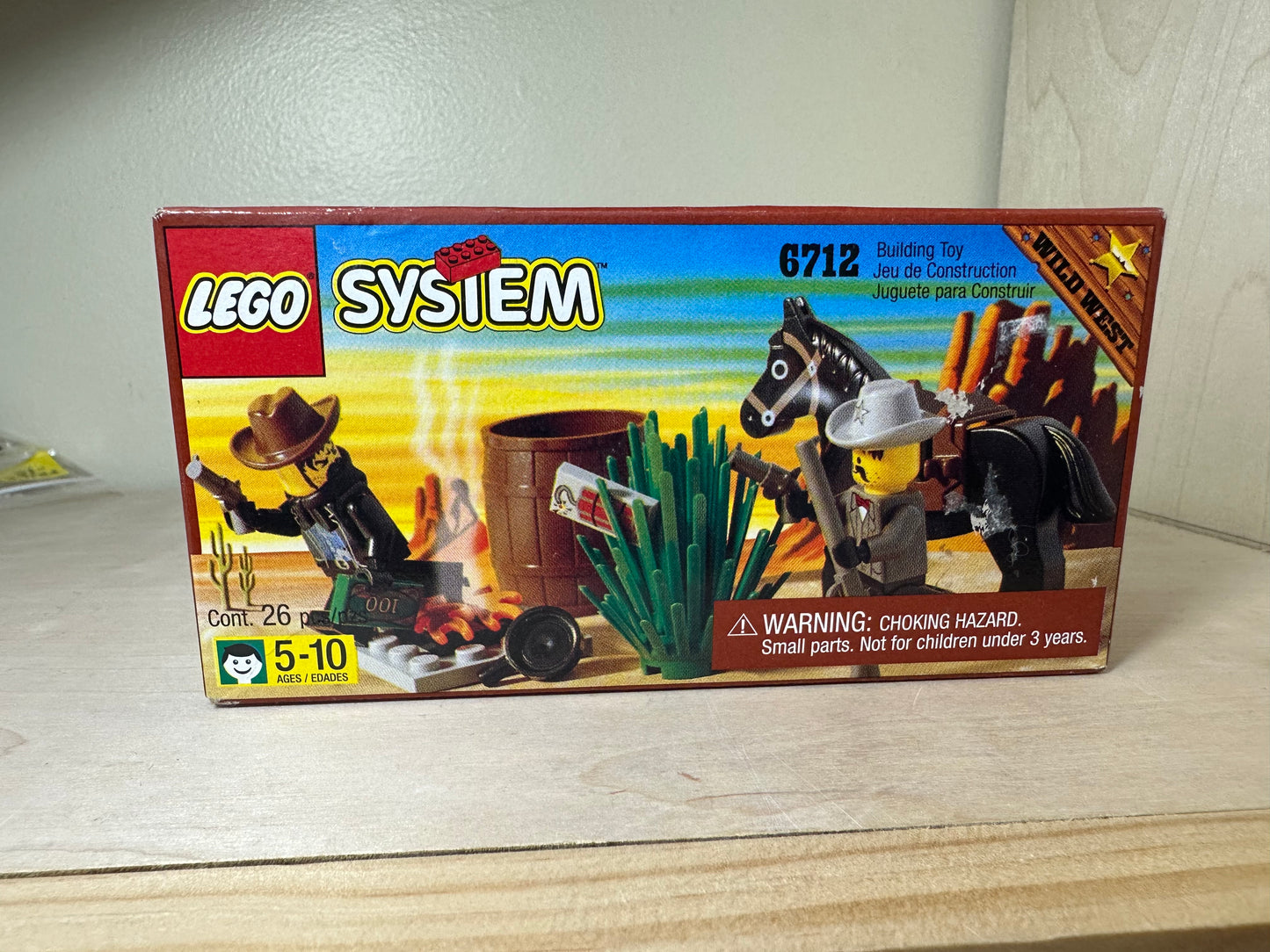 Lego 6712 Sheriff’s Showdown sealed Lego system western Brand New