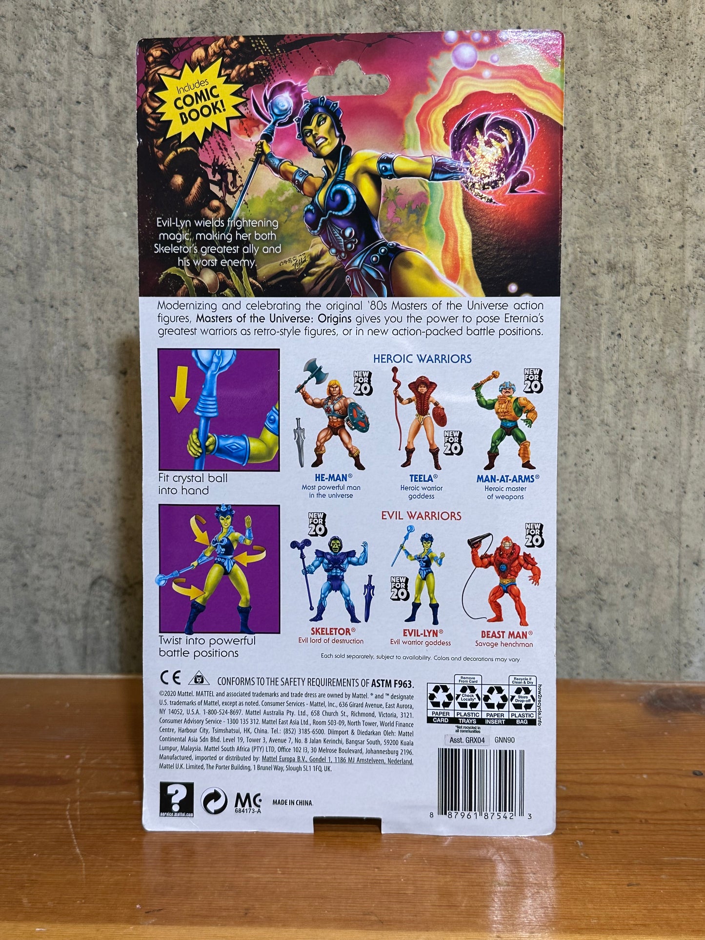 Evil-Lyn Mattel Masters of The Universe Origins New for 20 Figure MOTU