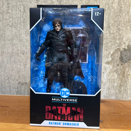McFarlane DC Comics Multiverse The Batman: Batman (Unmasked) Figure NIBo
