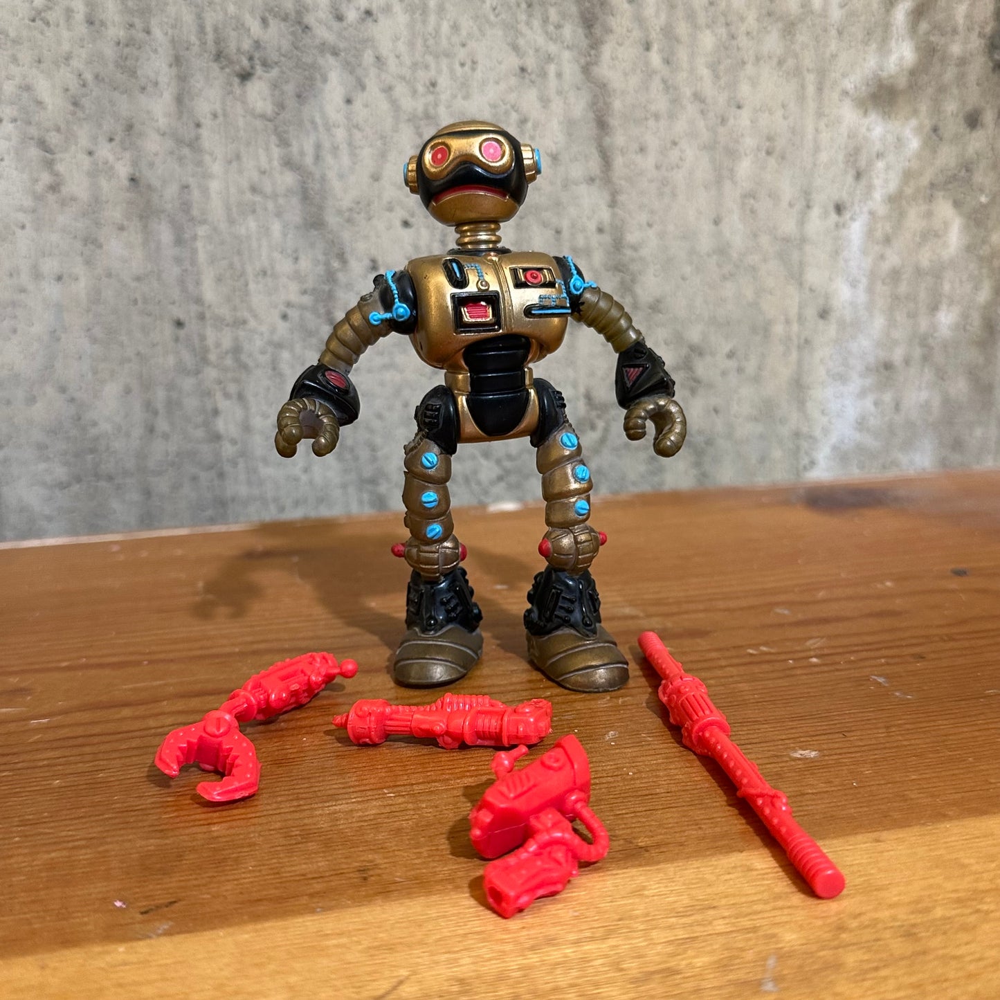 Fugitoid Complete 1990 TMNT Ninja Turtles Action Figure Toy