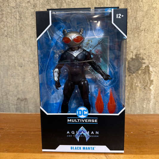 Black Manta DC Comics Multiverse Aquaman The Lost Kingdom Black Manta 7" Action Figure Mcfarlane