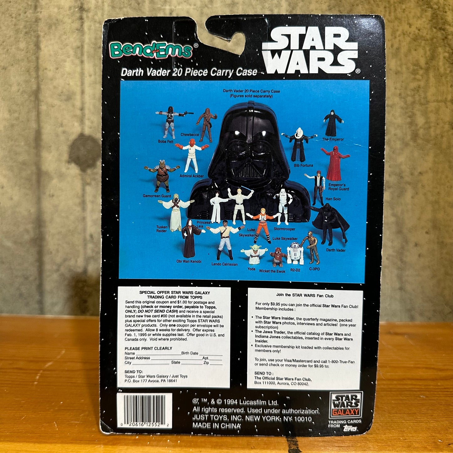 Lando Calrissian Bend’ems Star Wars Sealed Toy