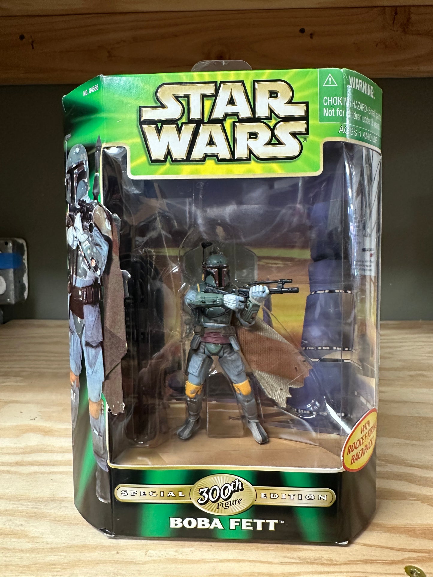 Star Wars 300th Action Figure Special Edition Boba Fett Sealed