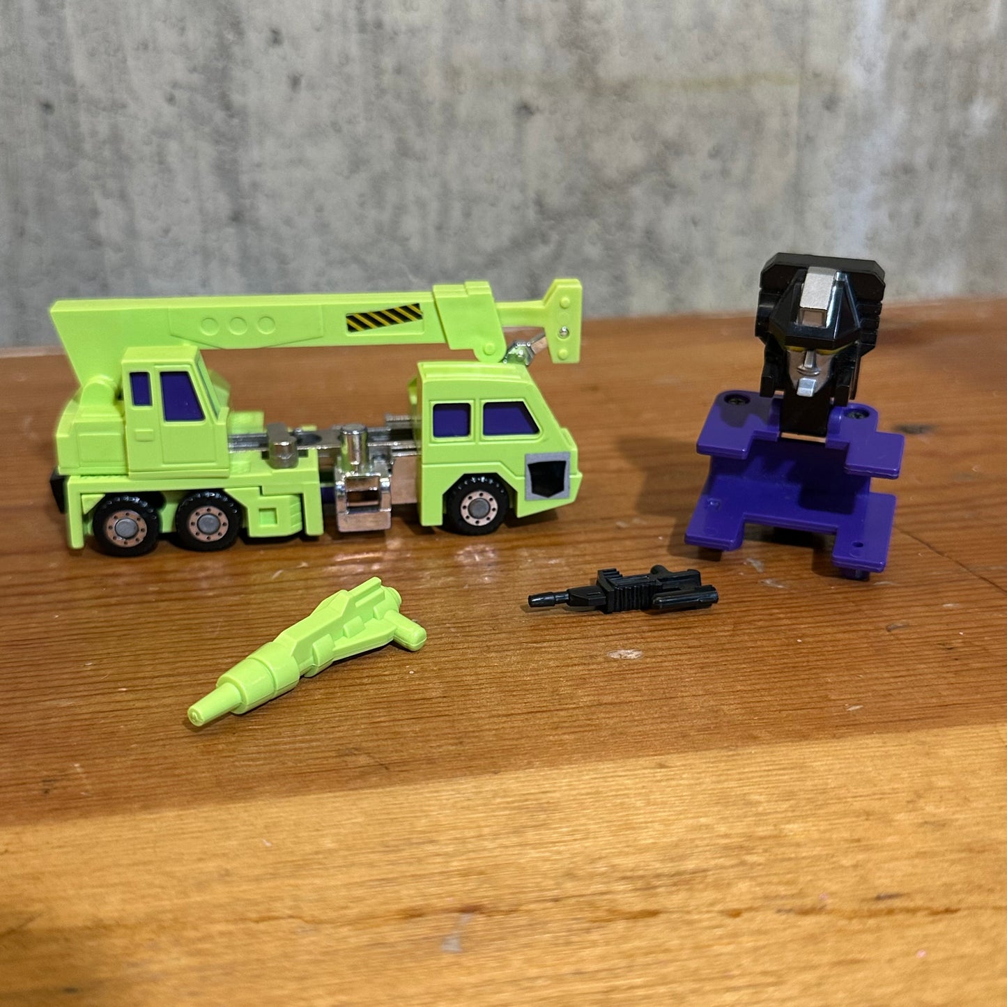 Hook G1 Complete Vintage Transformers Robot Toy Clean Decepticon Devastator