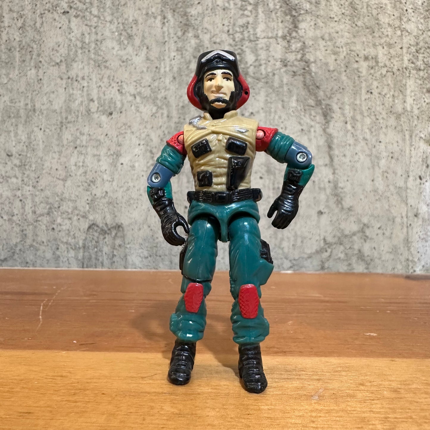 Lift Ticket GI Joe 1985 Vintage Action Figure No Mic