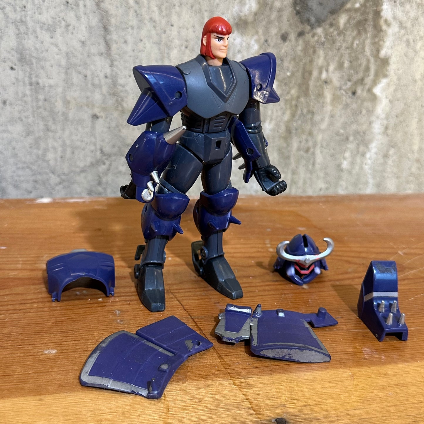 Ronin Warriors / Samurai Troopers Talpa 1995 Playmates Action Figure Incomplete