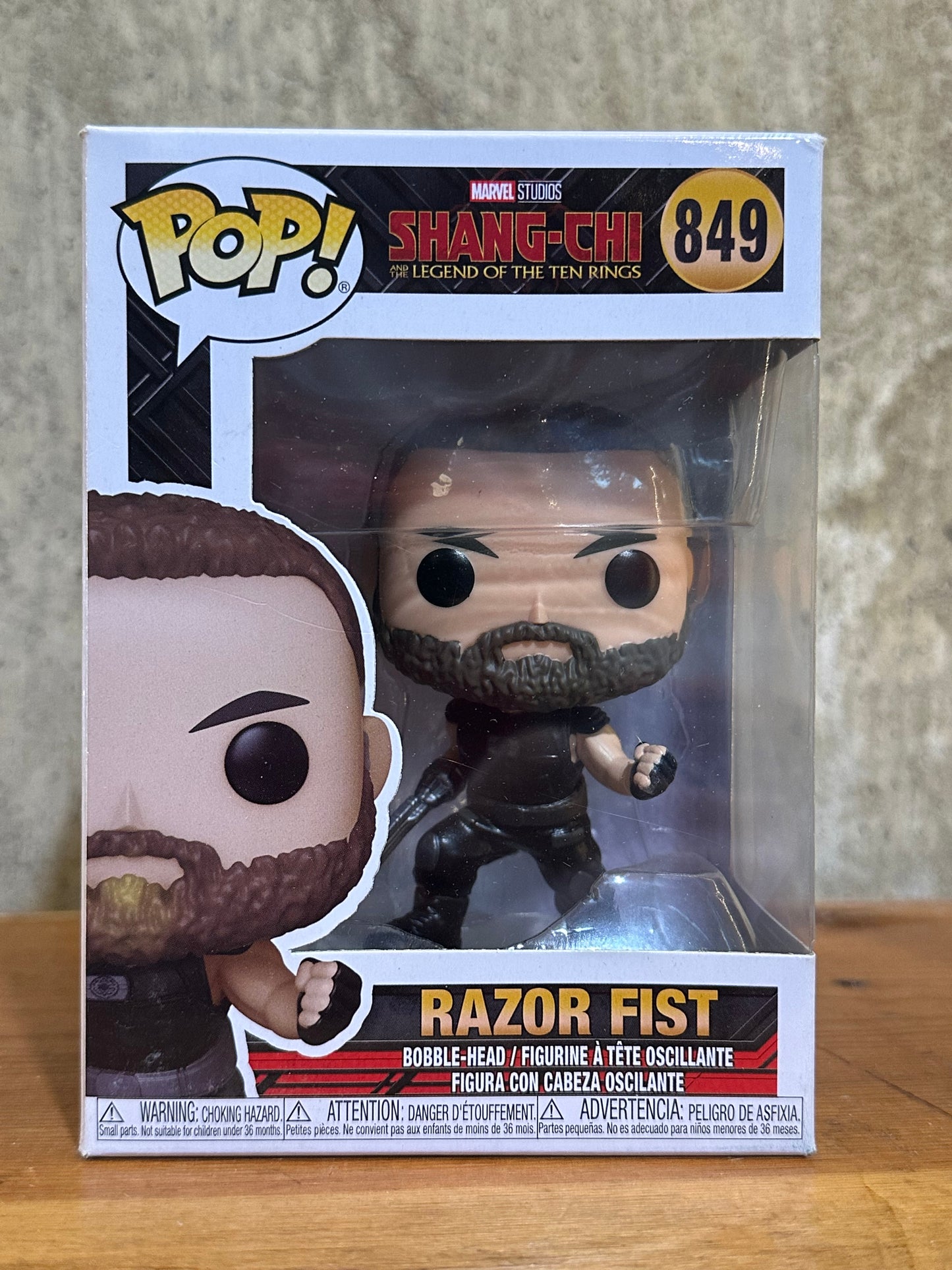 Razor Fist Funko Pop 849 Marvel Shang-Chi