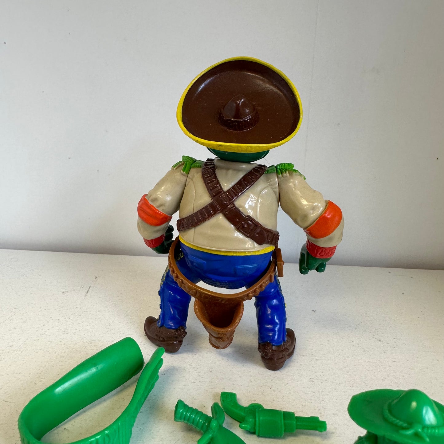 TMNT Bandito Bashin’ Michaelangelo Complete 90’s Ninja Turtles Action Figure Toy