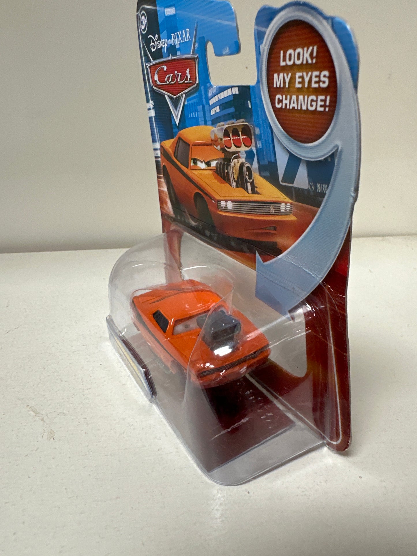 Disney Pixar Cars Snot Rod Sealed on Card Eyes Change Diecast Car