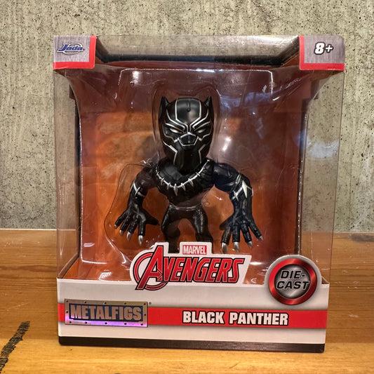 Black Panther Metal Figs Jada Toys Marvel Die-Cast Figure Collectible