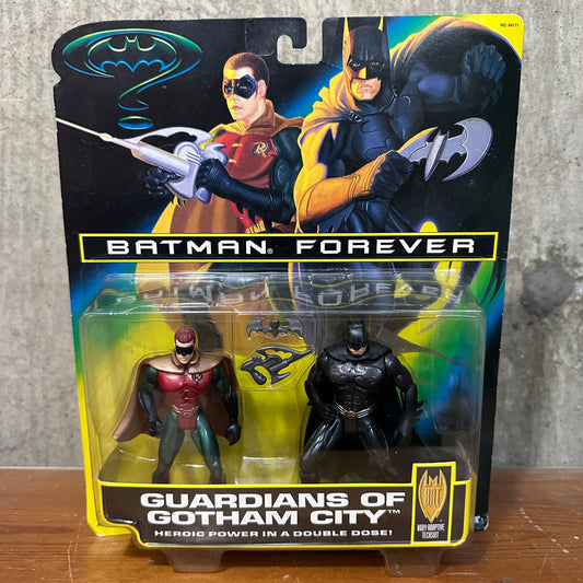 1995 Batman Forever 2-Pack Batman and Robin Guardians of Gotham City DC Comics Action Figure Toy