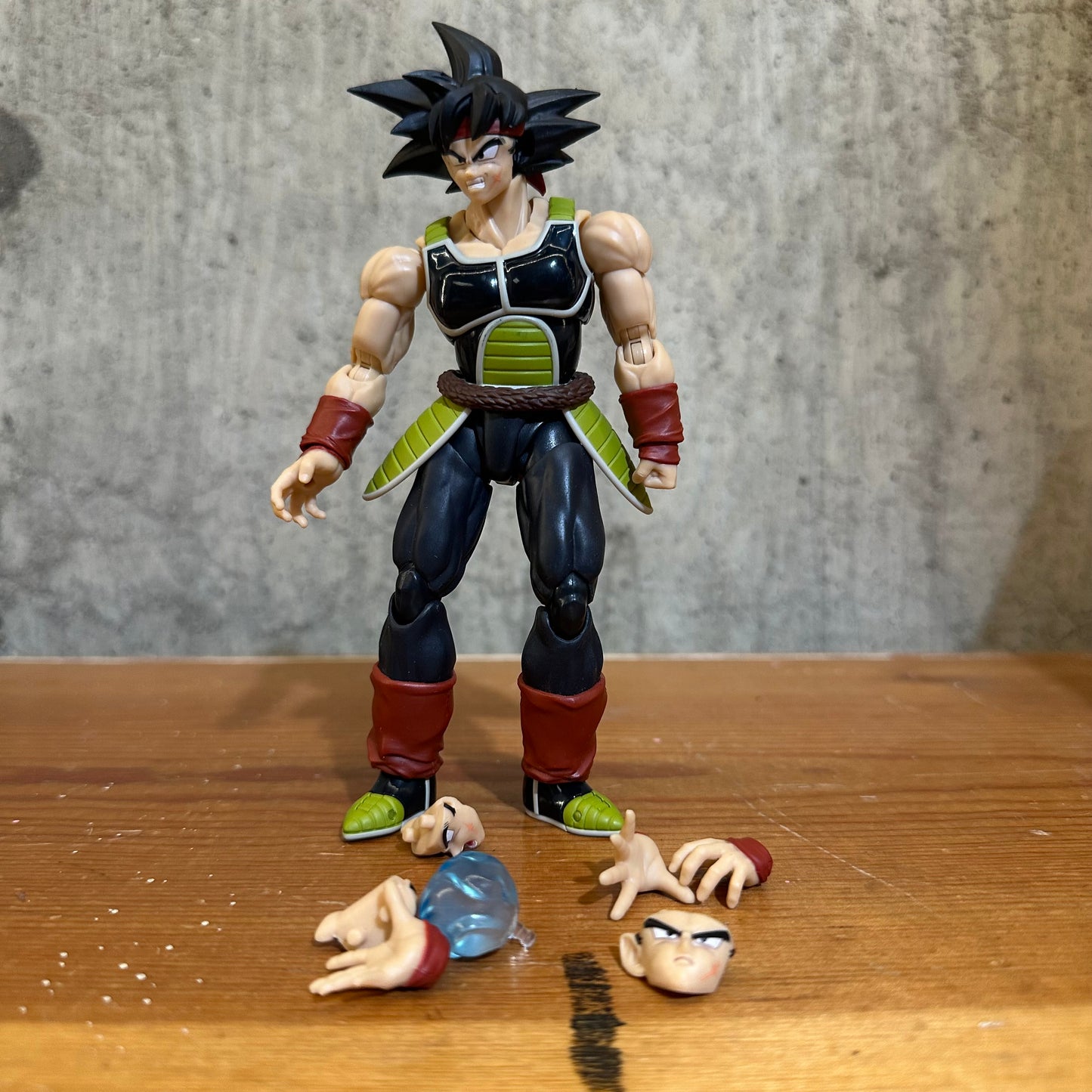 TAMASHII NATIONS - Dragon Ball Z - Bardock,  S.H.Figuarts Action Figure Incomplete Figure DBZ