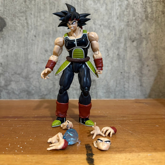 TAMASHII NATIONS - Dragon Ball Z - Bardock,  S.H.Figuarts Action Figure Incomplete Figure DBZ