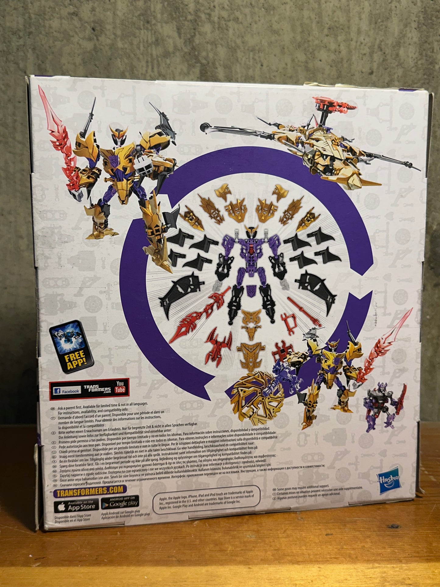 Unicron Megatron Ratbat and Barrage Transformers Construct-O-Bots Sealed Toy