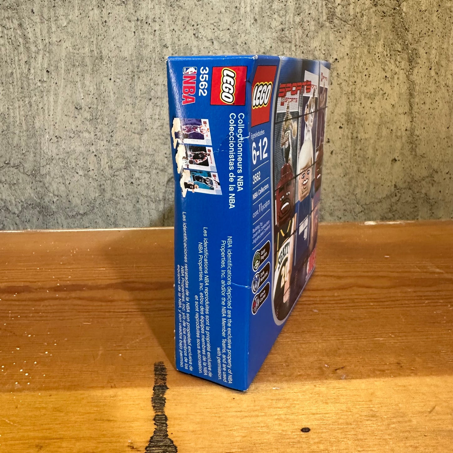 Sealed Lego 3562 NBA Sports Payton Nowitzki Carter Brand New Set