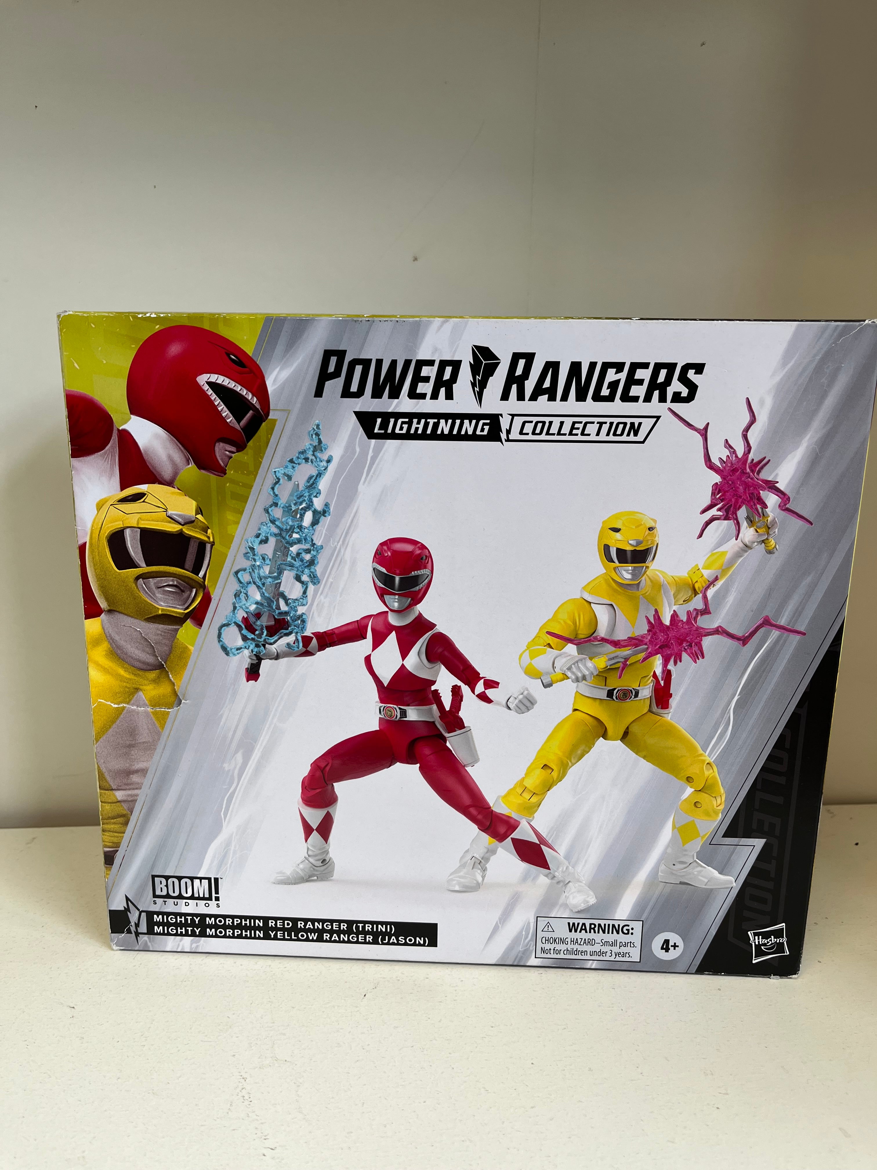 Power Rangers Lightening Collection MMPR Red & Yellow – Mike's Vintage Toys