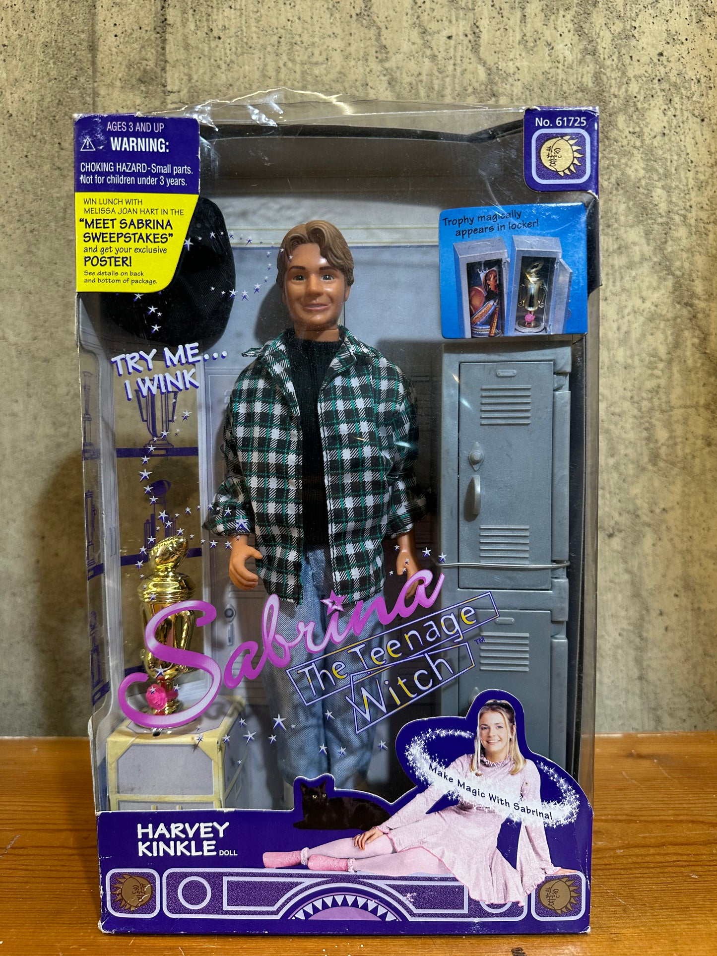 Harvey Kinkle Sealed Sabrina the Teenage Witch Doll Brand New