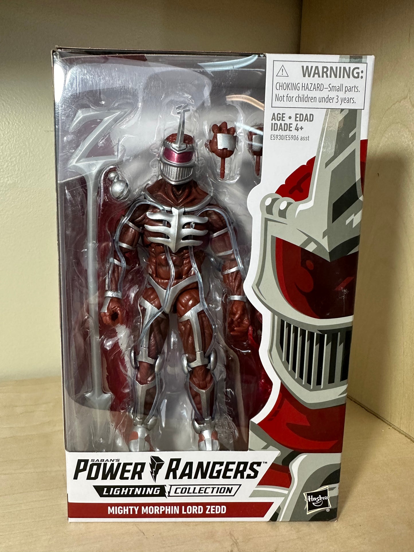 Power Ranger’s Lightning Collection Lord Zedd MISB