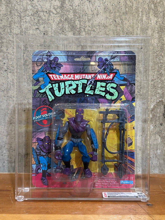 Foot Soldier 1988 TMNT CAS 80 Vintage Graded Ninja Turtles Action Figure Toy
