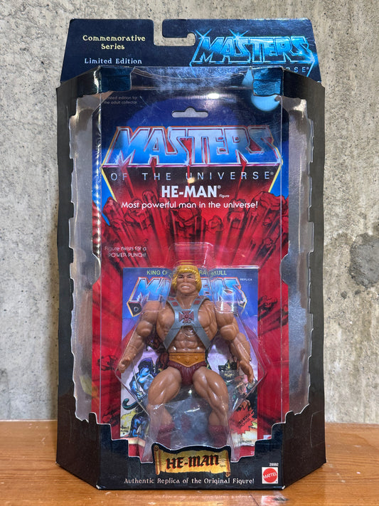He-Man MOTU Commemorative Action Figure Toy 2000 Replica Figure Sealed