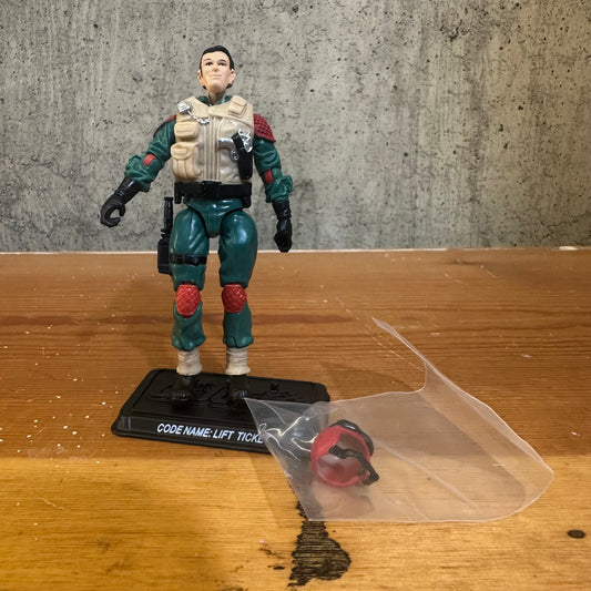 Lift Ticket 25th Anniversary GI Joe Action Figure Toy