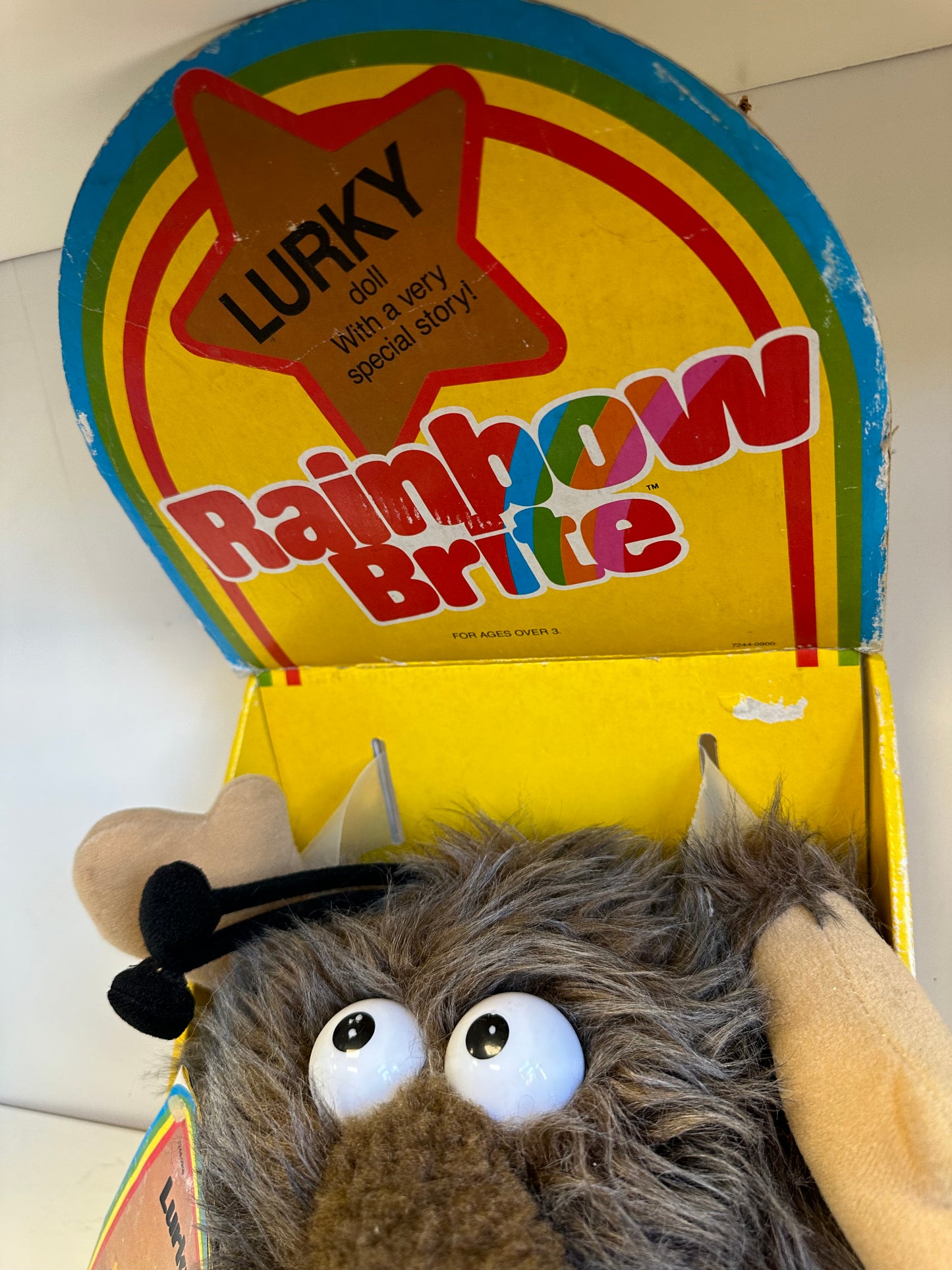 1983 Rainbow Brite Lurky Sealed Toy Plush