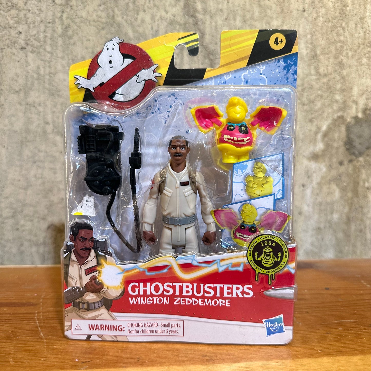 Ghostbusters Classic 1984 Fright Feature Winston Zeddemore 5" Action Figure New
