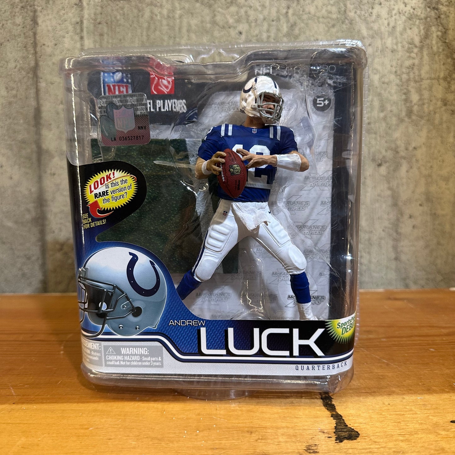 Andrew Luck McFarlane NFL Series 30 Sealed Sports Action Figure Toy