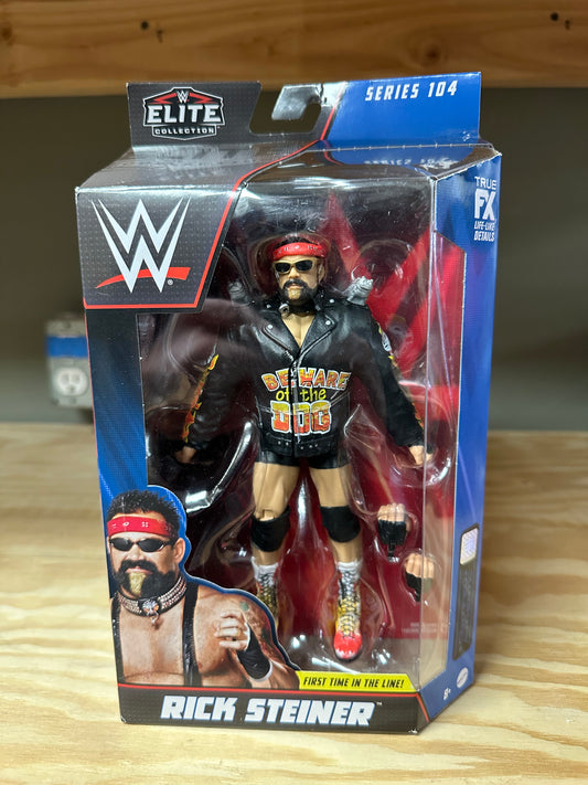 WWE Rick Steiner Elite Wrestling Action Figure Toy Wave 104