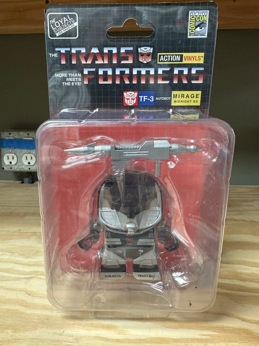 Mirage Transformers Action Vinyls 2015 Comic Con Exclusive