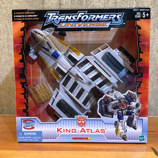 Transformers Universe King Atlas 2003 NEW sealed MISB action figure