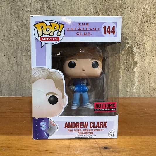 Andrew Clark Funko Pop Breakfast Club Movie Hot Topic Exclusive