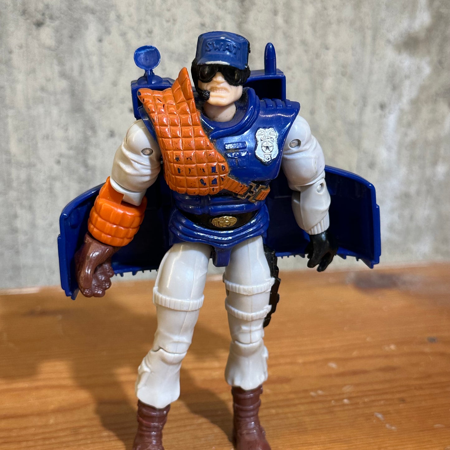 Sgt Mace Vintage Hasbro 1988 Cops N Crooks Action Figure Not Complete