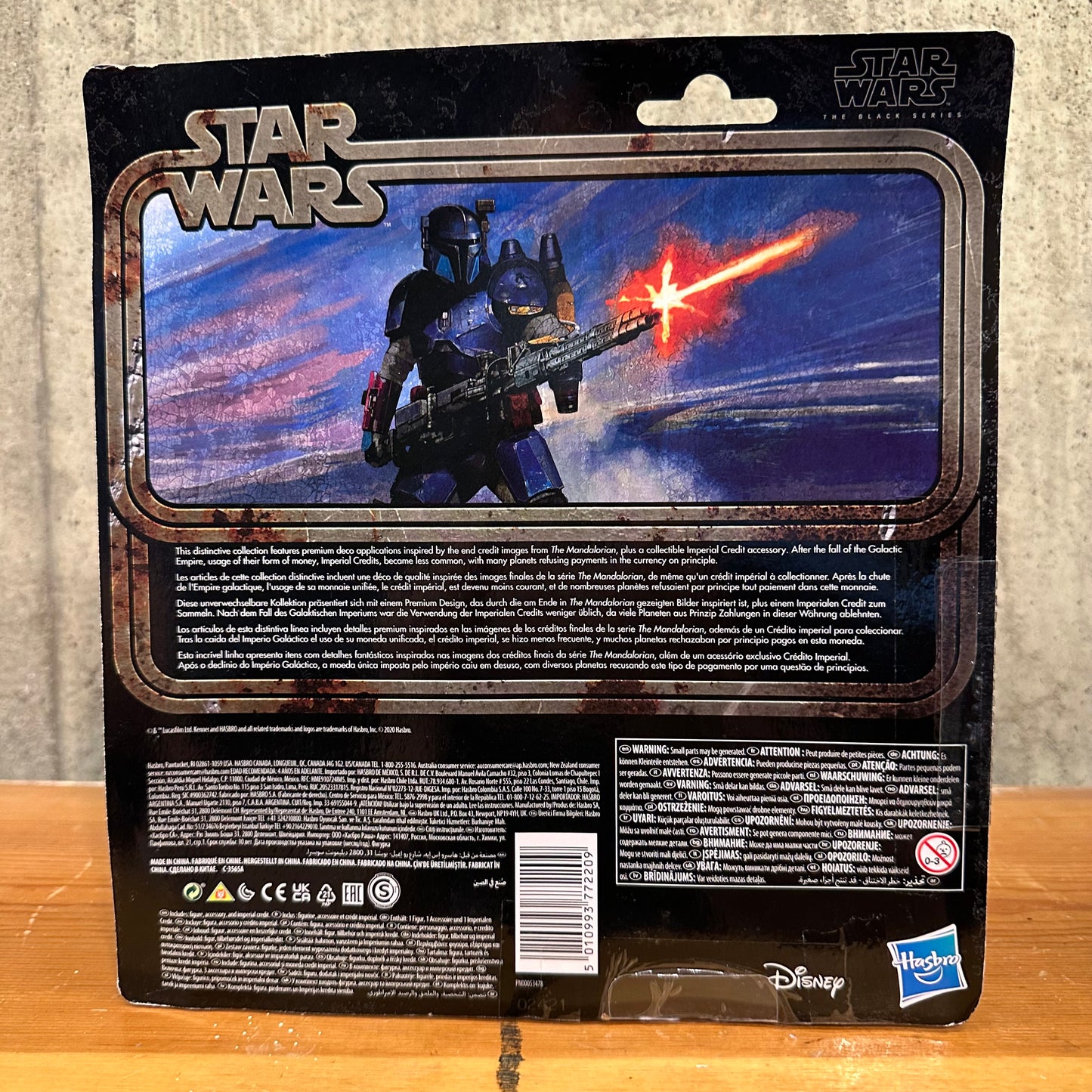 Heavy Infantry Mandalorian MOC Sealed 6” Black Series Action Figure Toy