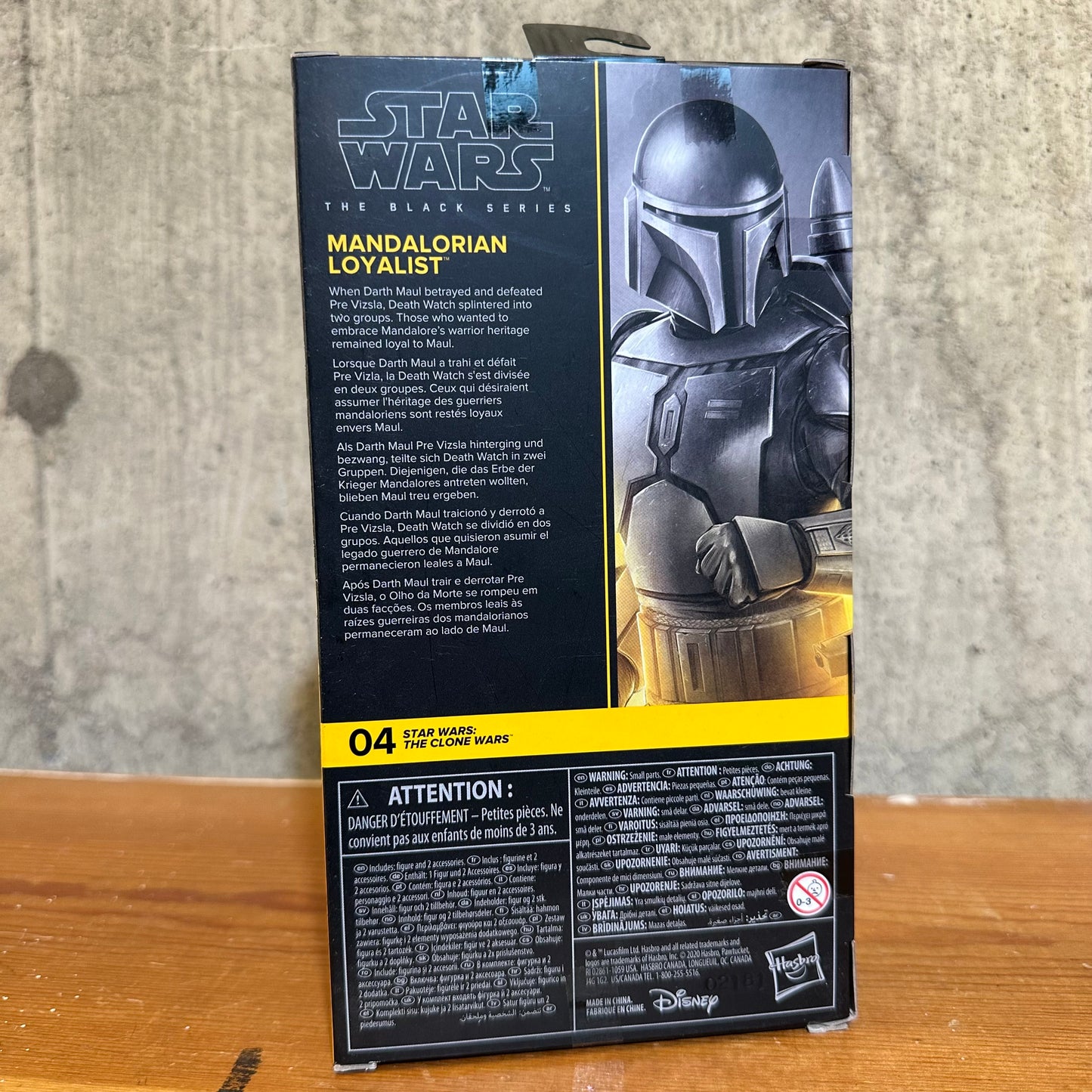 Star Wars The Black Series Mandalorian Loyalist Clone Wars 6” Figure