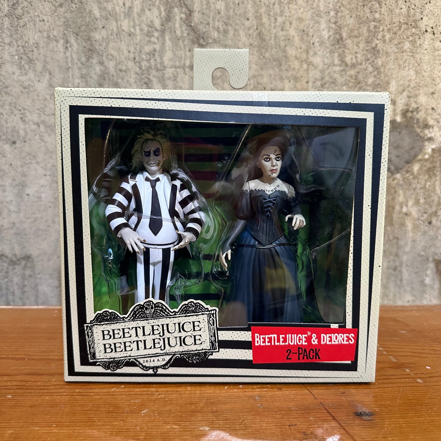 BEETLEJUICE & DELORES Toony Terrors 6" inch Figure 2-pack Neca MINT 2025