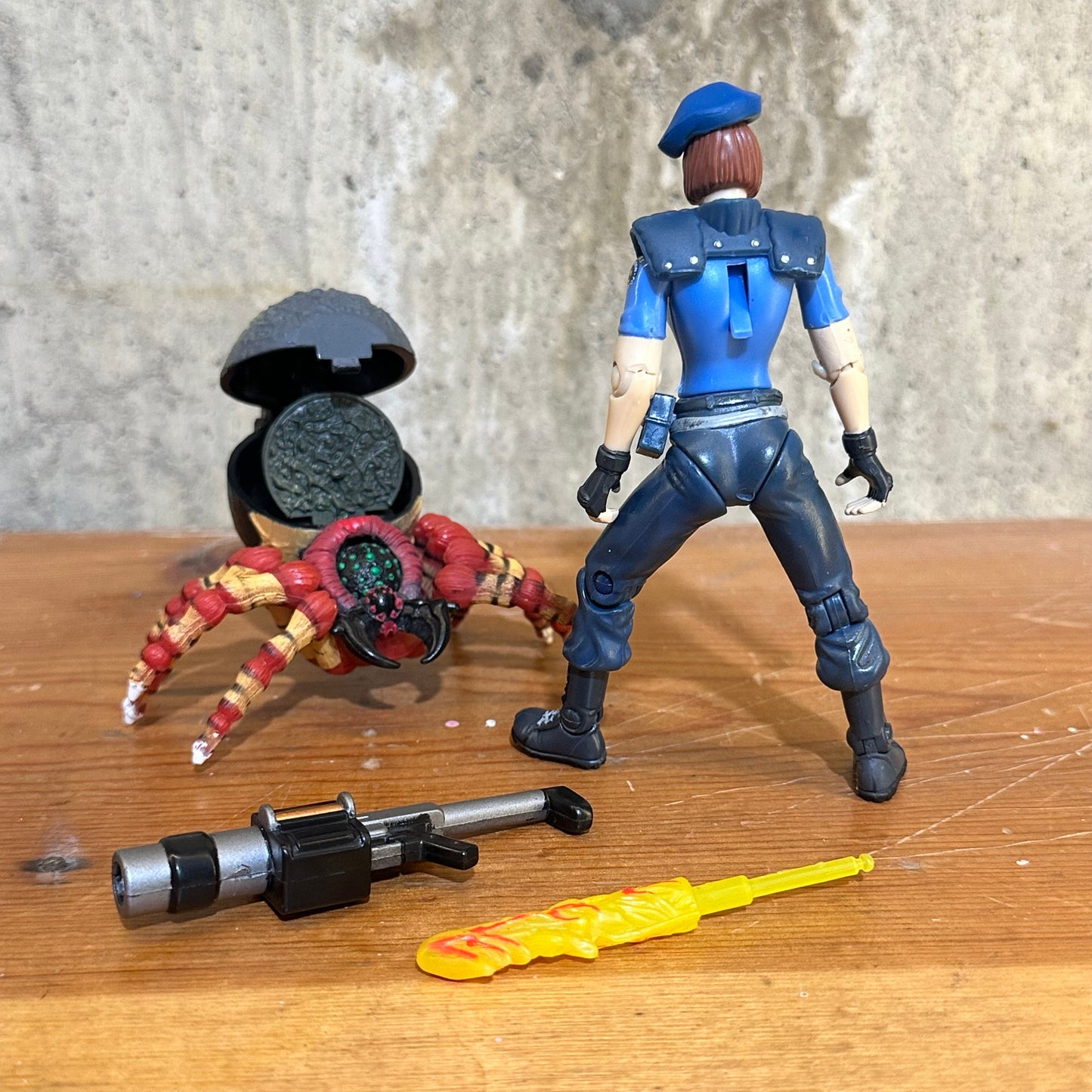 Jill Valentine Resident Evil Action Figure Toy Near Complete Toy Biz