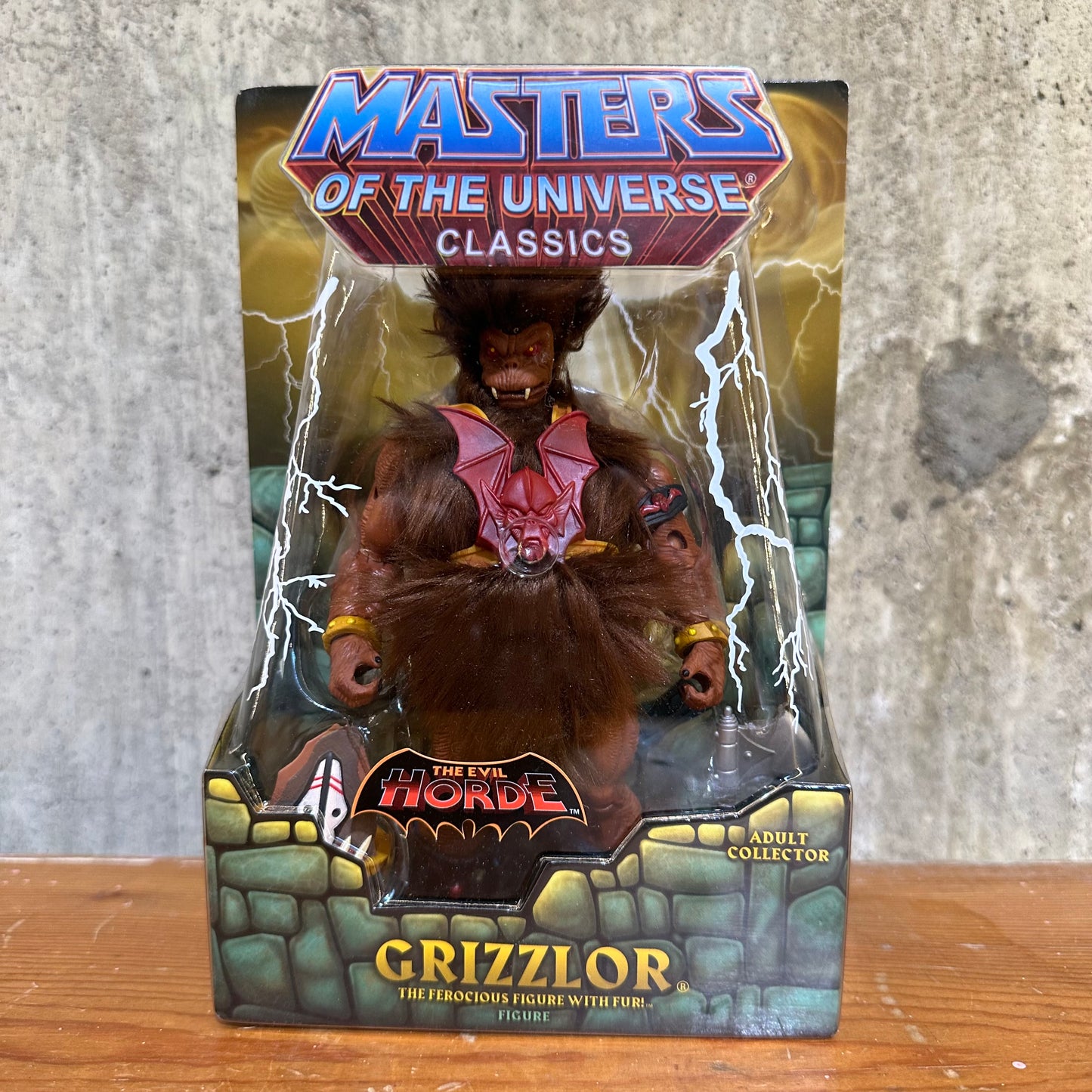 Grizzlor MOTU Classics He-Man Sealed Action Figure Toy MOTUC