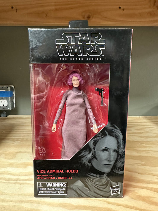 Free Figure Vice Admiral Holdo Sealed Black Series