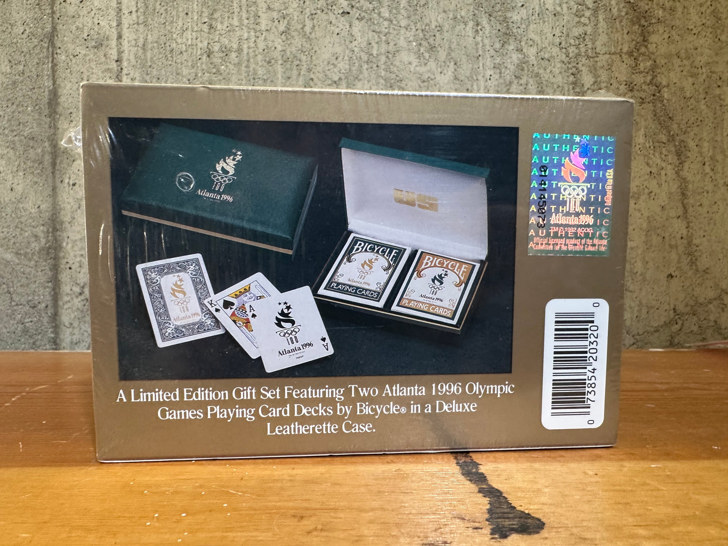 Atlanta Olympics Playing Card Gift Set Sealed 1996