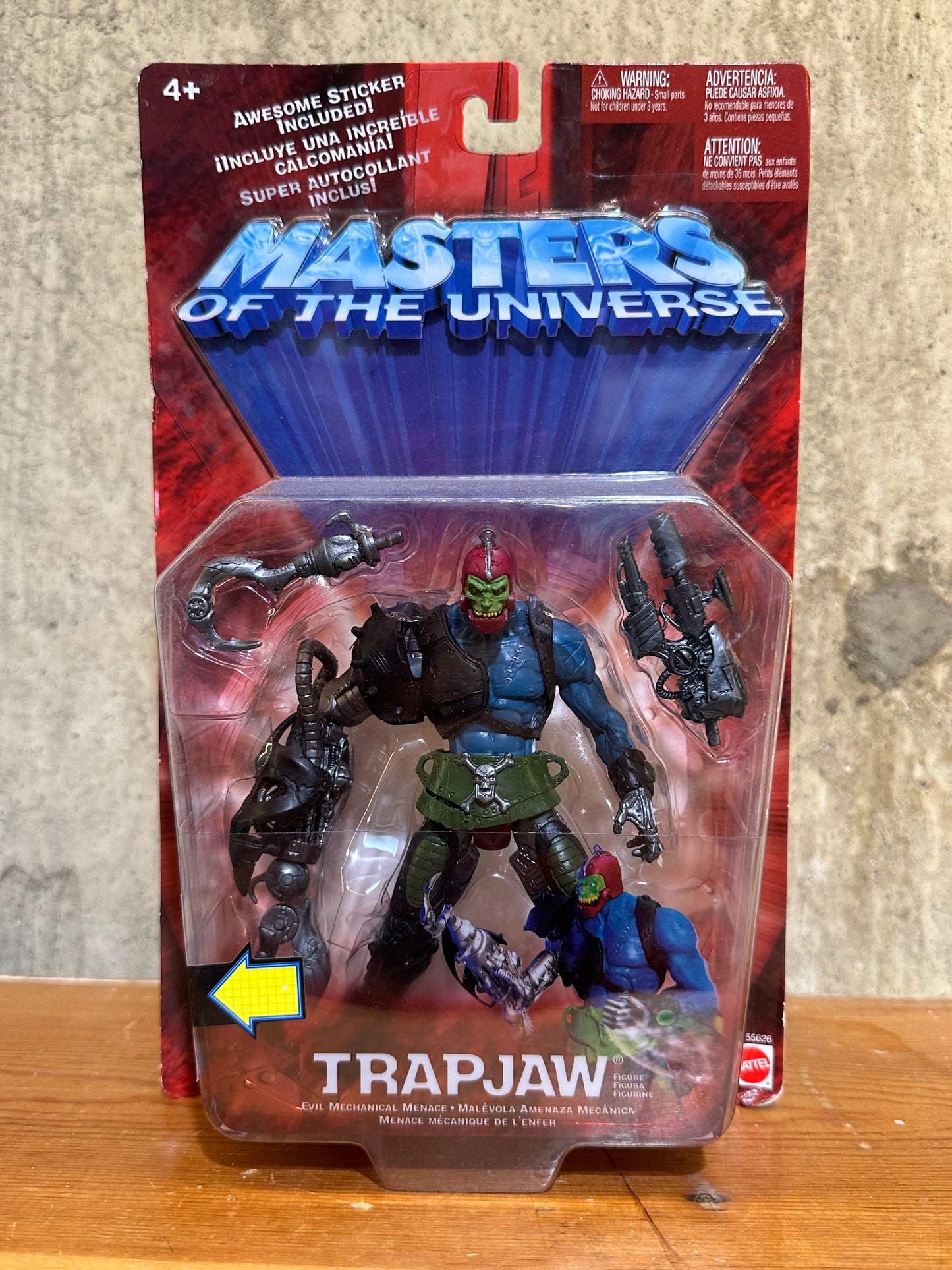 Trap Jaw MOTU 200X Master’s of the Universe Sealed Action Figure Toy