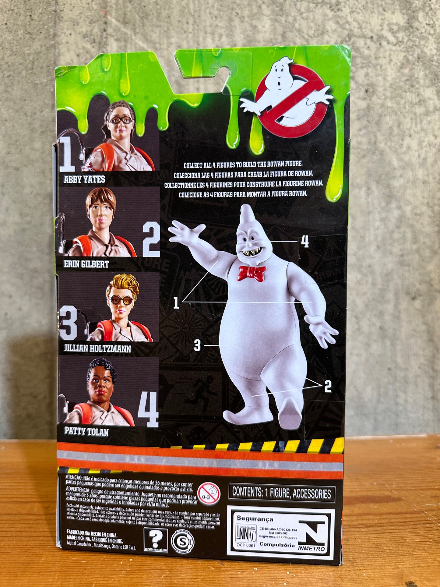 Ghostbusters Patty Tolan w/ Rowan Head Sealed Action Figure