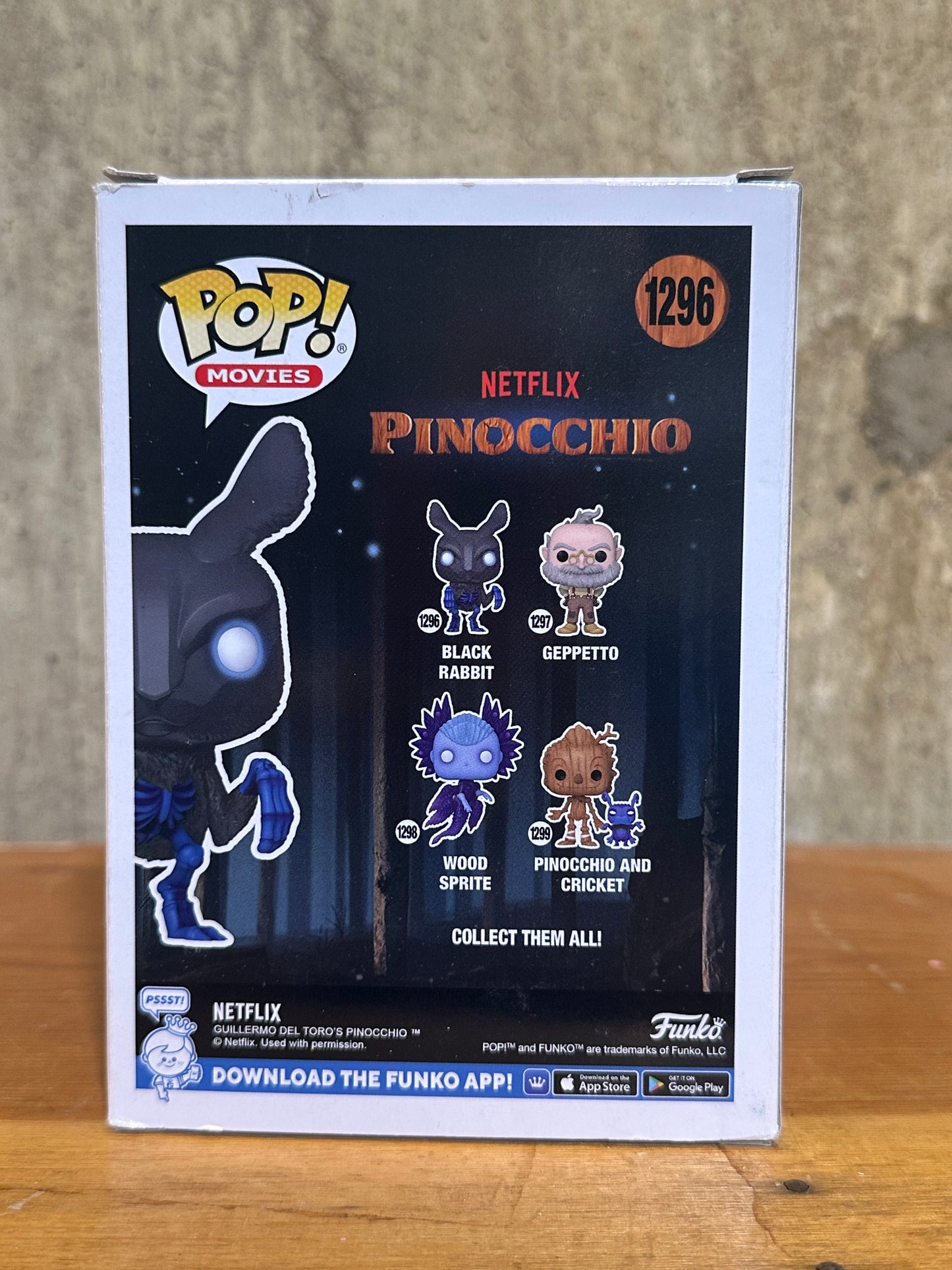 Black Rabbit 1296 - Netflix Pinocchio Funko Pop