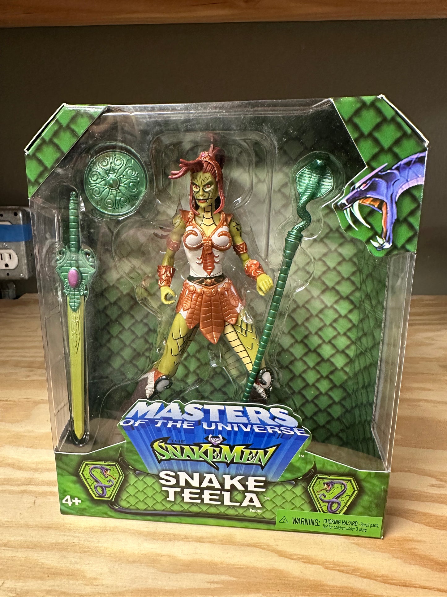 MOTU 200X Snake Men Snake Teela Master’s of the Universe Sealed Action Figure Toy