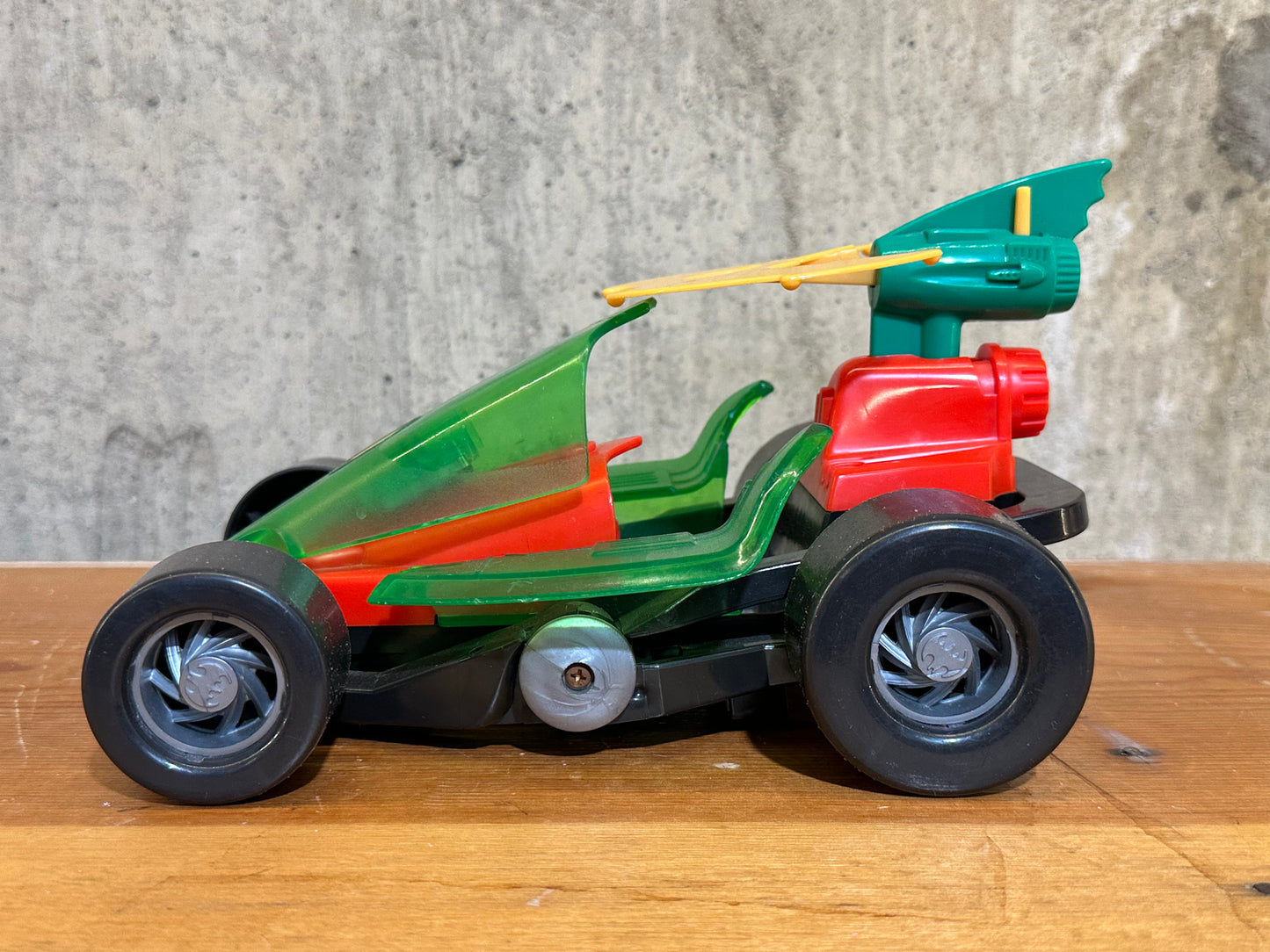 Robin Dragster Complete Batman the Animated Series Vehicle BTAS DC Comics Toy 1993 Kenner
